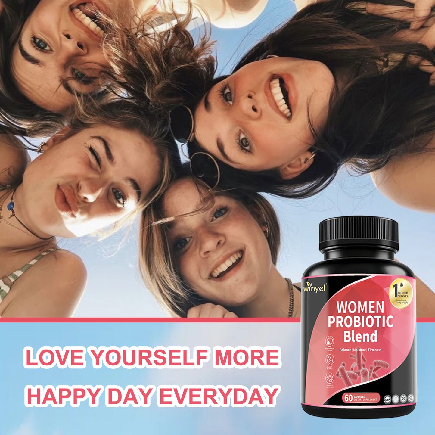 Women Probiotics for PH Balance and Digestive Support
