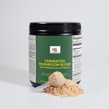 fermented mushroom blend for gut health