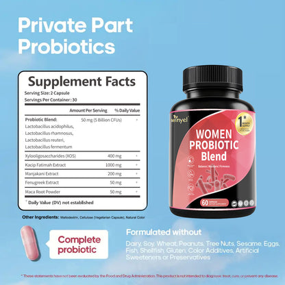 Women Probiotics for PH Balance and Digestive Support