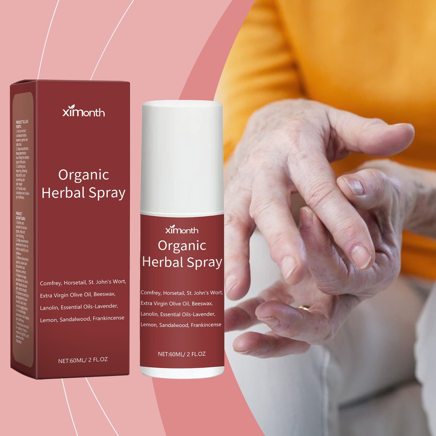 herbal relief spray for skin