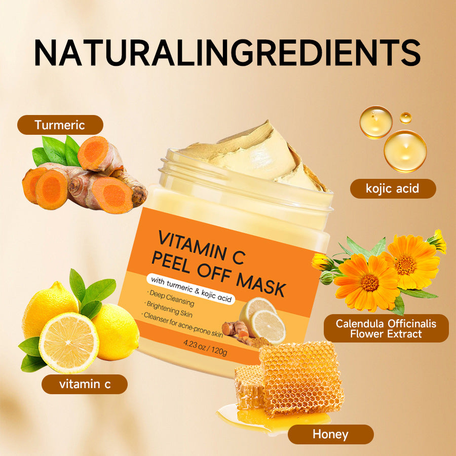 ginger kojic acid turmeric mask