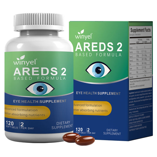 AREDS 2 eye support vitamins