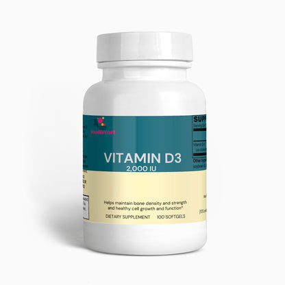 Vitamin D3 bone immune support