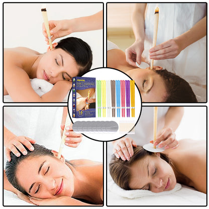 ear candle set for wax removal
