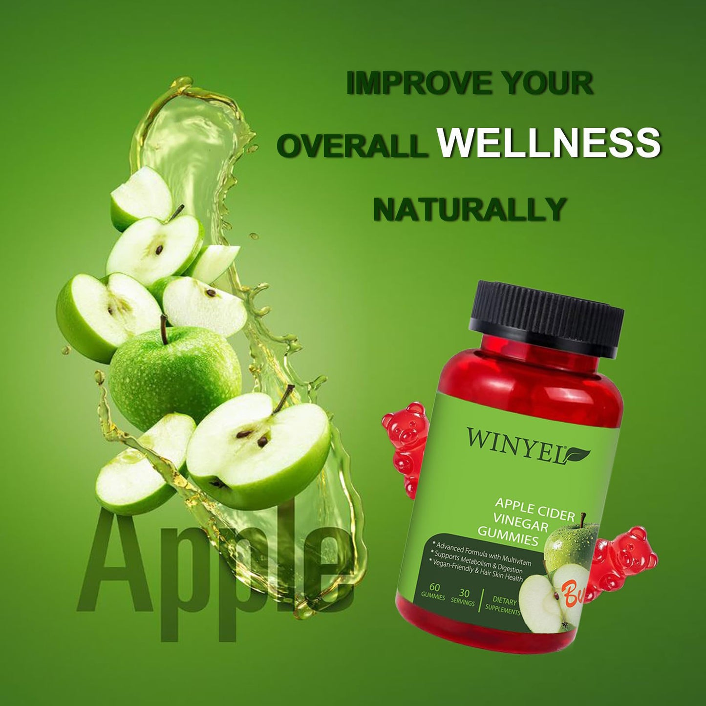 apple cider vinegar gummies for energy