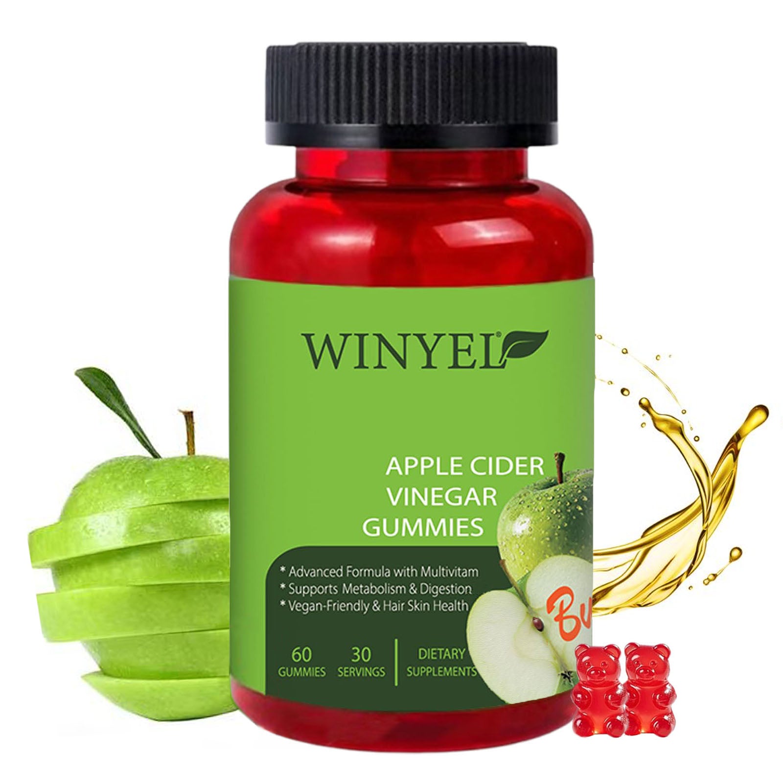 apple cider vinegar gummies for energy