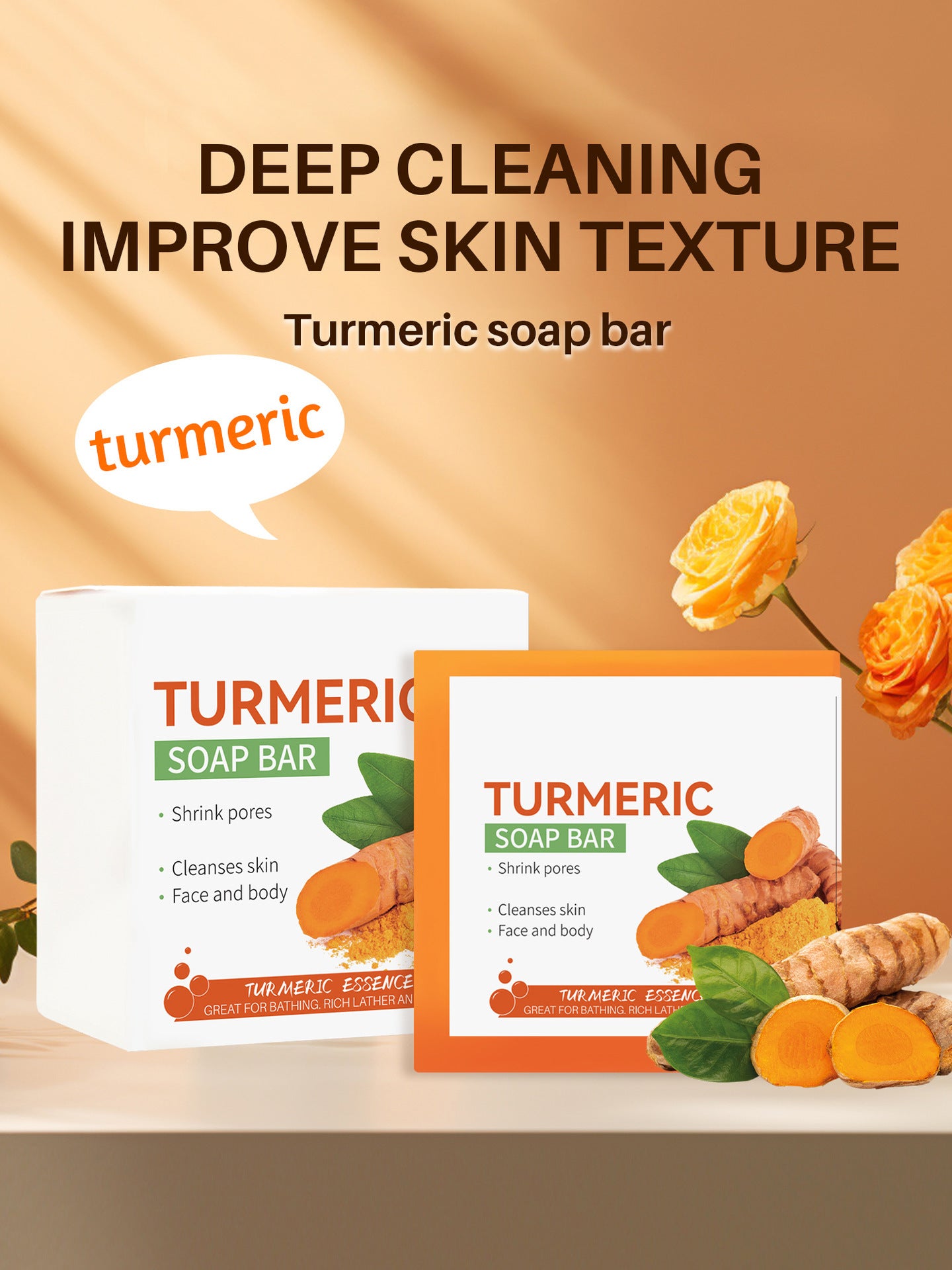 ginger kojic acid turmeric mask