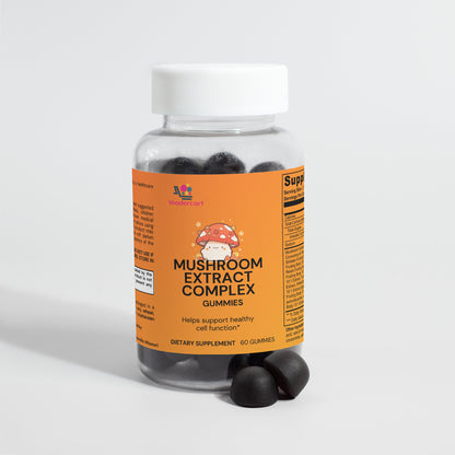 raspberry mushroom gummies extract