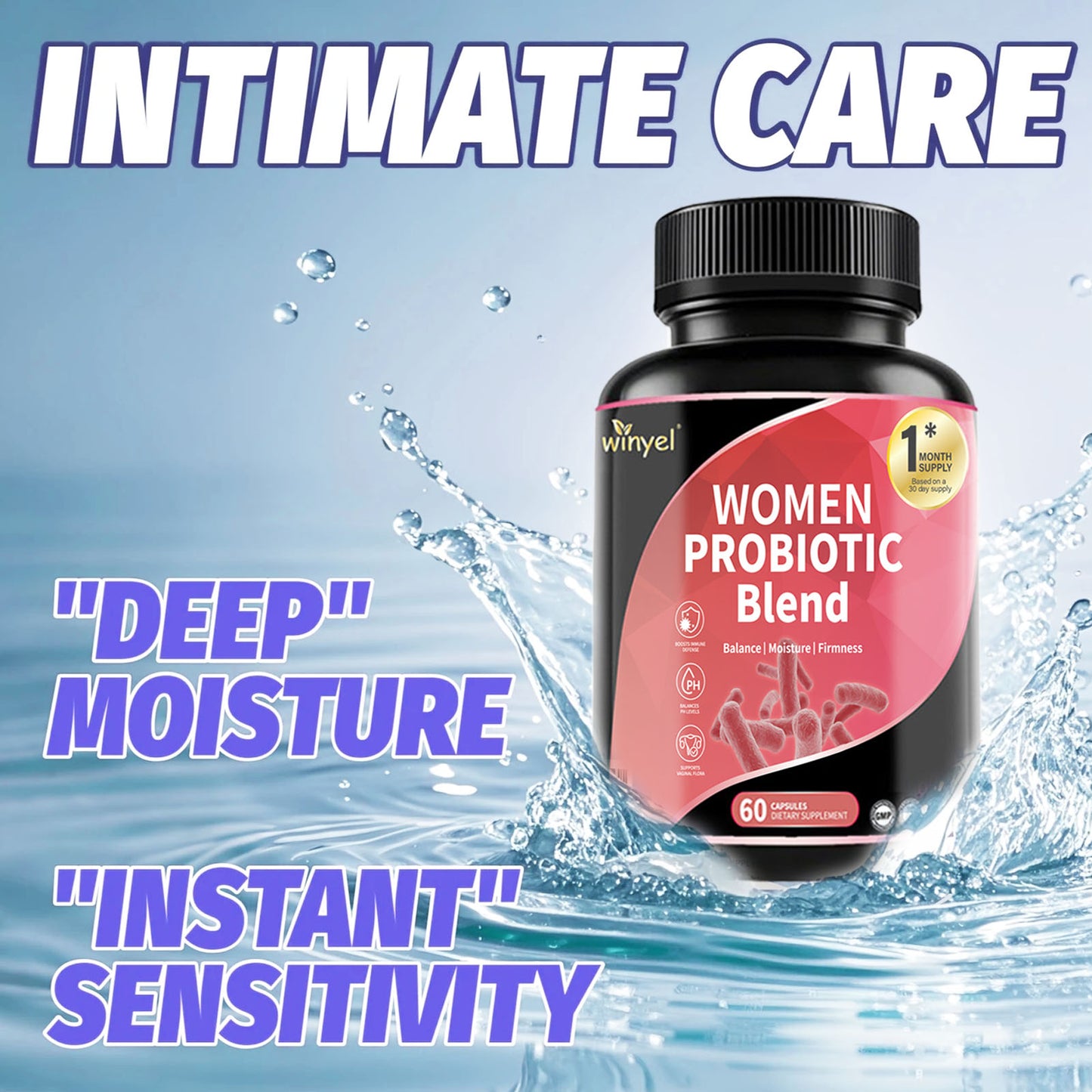 Women Probiotics for PH Balance and Digestive Support