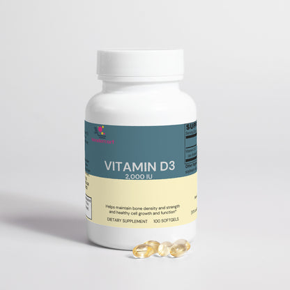 Vitamin D3 bone immune support