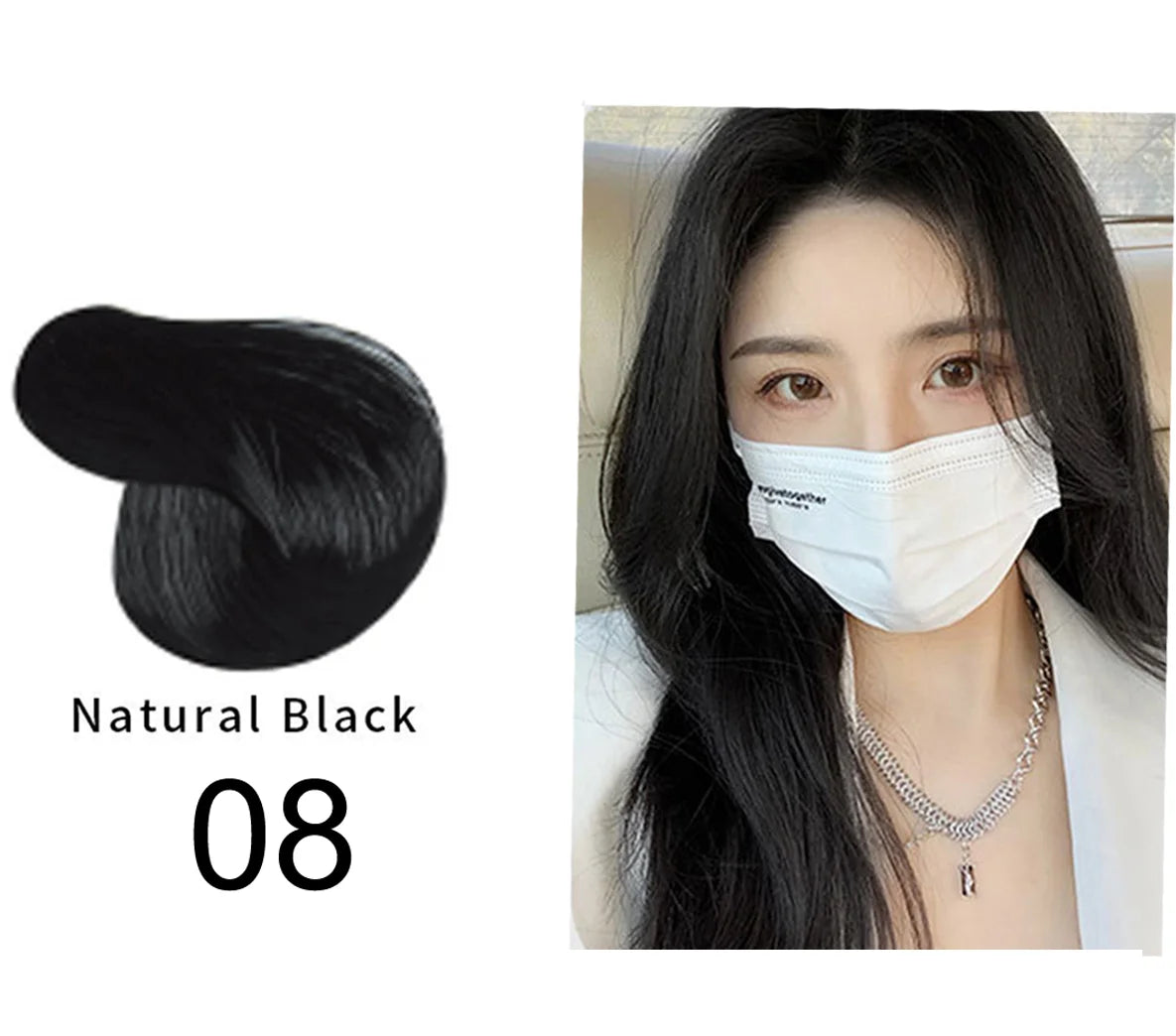 Mokeru Argan Oil Natural Long Lasting Black Brown Permanent Hair Dye Shampoo For Gray Hair Caramel Coffee Magic Fast Color Dye
