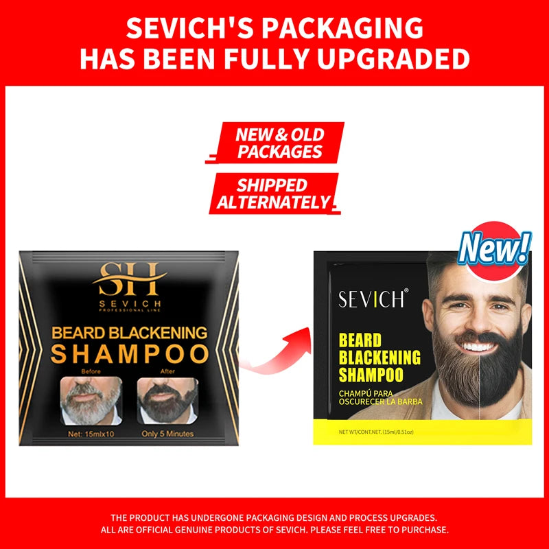 3 Minutes Black Beard Dye Cream Beard Paint Men Beard Coloring Dye Shampoo Natural Beard Cover Fast Permanent Gray Hair Dye