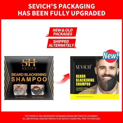 3 Minutes Black Beard Dye Cream Beard Paint Men Beard Coloring Dye Shampoo Natural Beard Cover Fast Permanent Gray Hair Dye