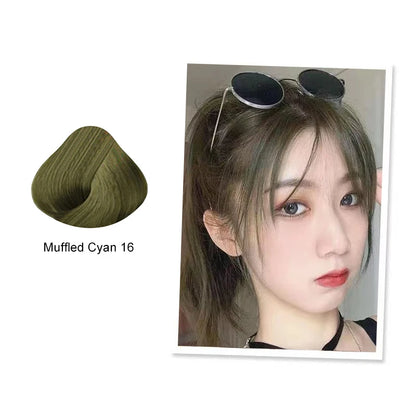 Mokeru Argan Oil Natural Long Lasting Black Brown Permanent Hair Dye Shampoo For Gray Hair Caramel Coffee Magic Fast Color Dye