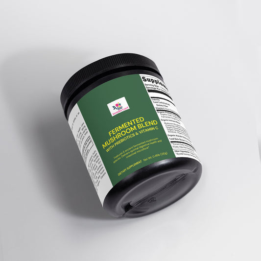 fermented mushroom blend for gut health