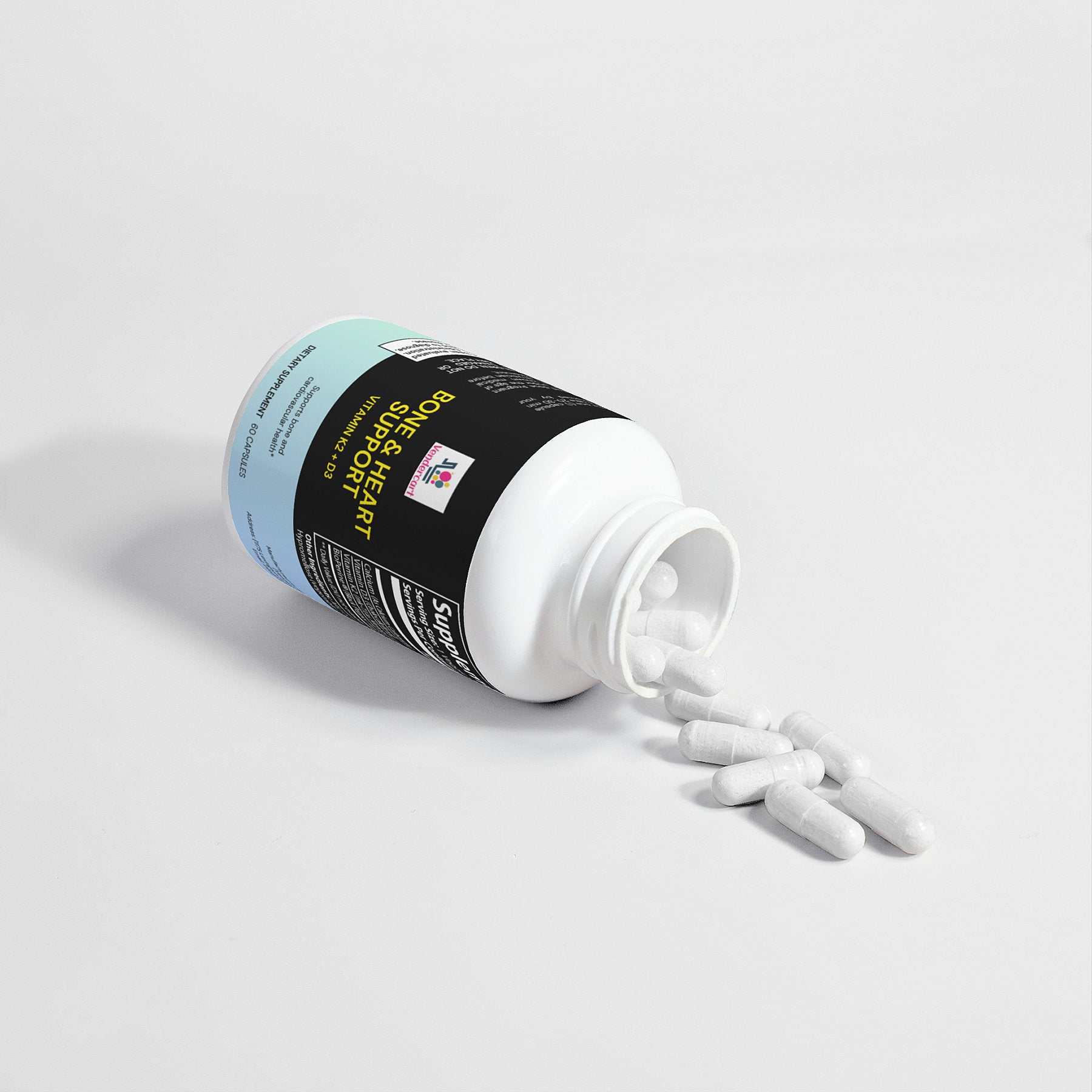 BONE AND HEART SUPPORT WITH VITAMIN K2 AND D3