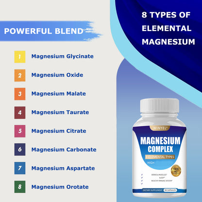 Magnesium Complex for Wellness 90 Capsules