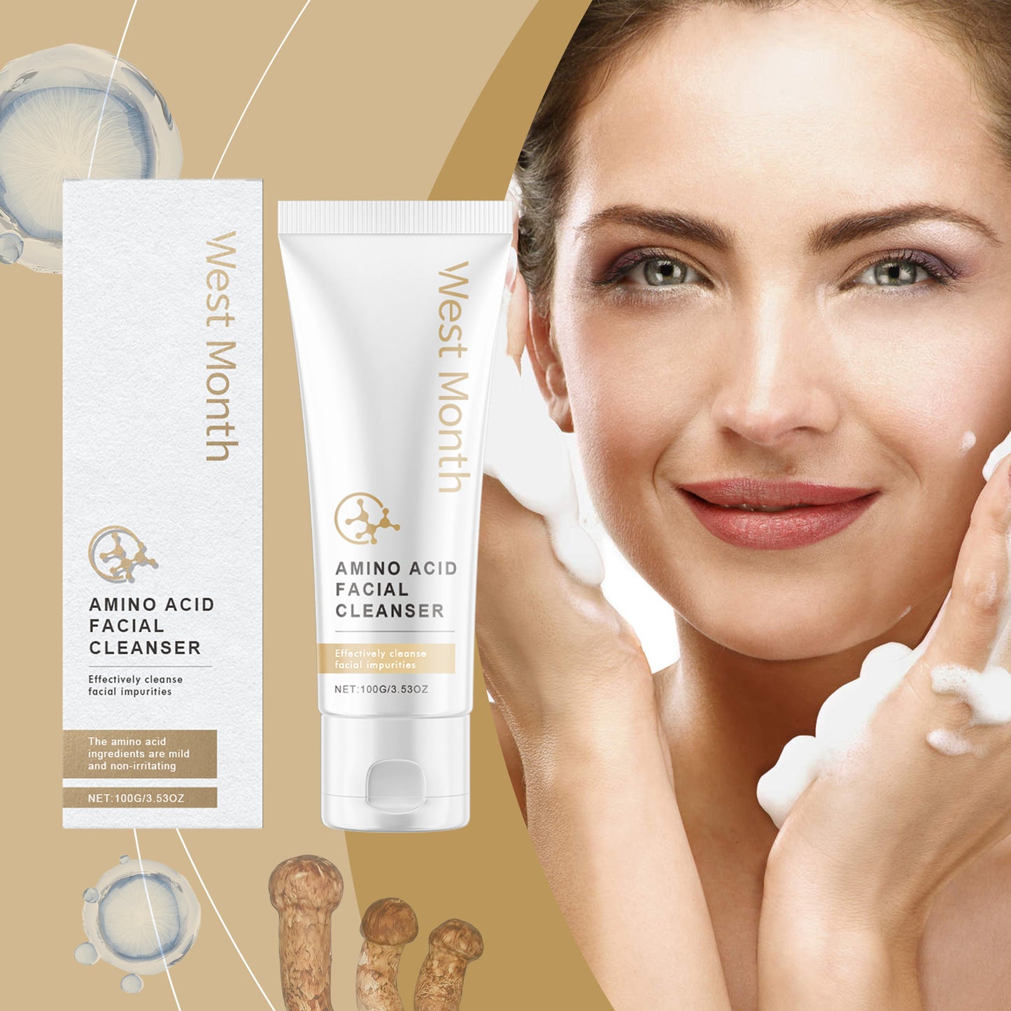 Amino Acid Cleanser for Gentle Pore Care