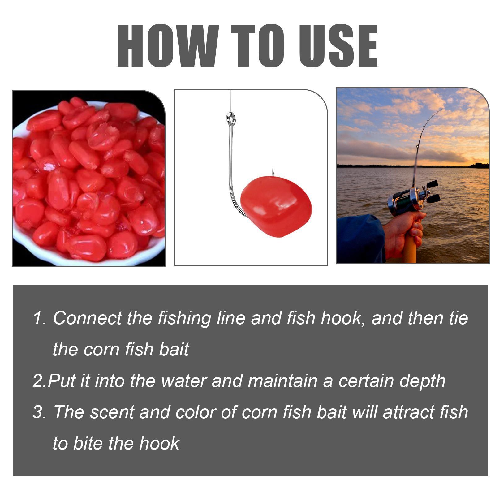 Yebang Corn Fish Bait Portable Fish Bait For Reservoir Fishing